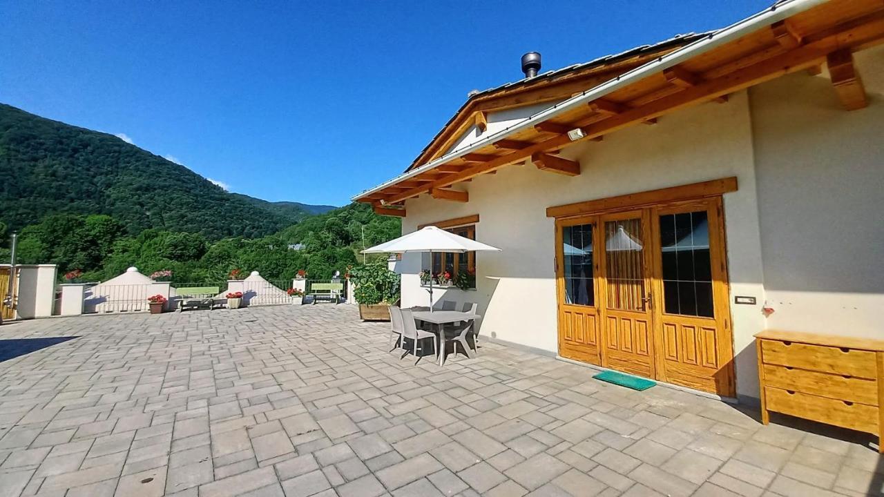 Vallemaira House Casa Belvedere Luce & Sole 10 Posti Letto San Damiano Macra Екстериор снимка