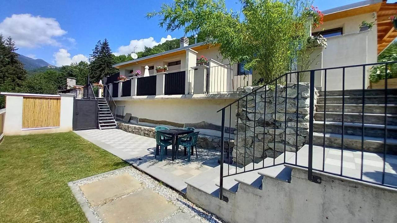 Vallemaira House Casa Belvedere Luce & Sole 10 Posti Letto San Damiano Macra Екстериор снимка