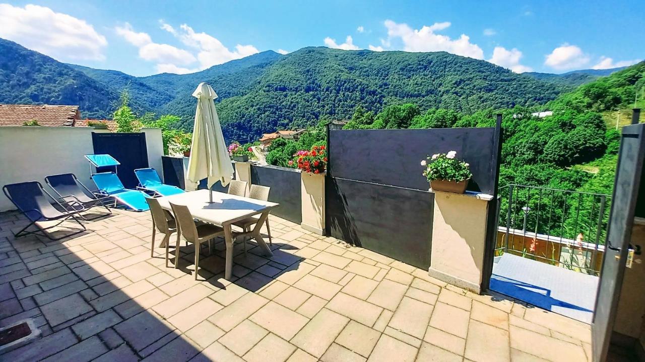Vallemaira House Casa Belvedere Luce & Sole 10 Posti Letto San Damiano Macra Екстериор снимка