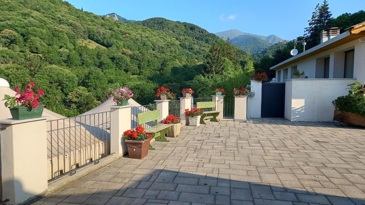 Vallemaira House Casa Belvedere Luce & Sole 10 Posti Letto San Damiano Macra Екстериор снимка