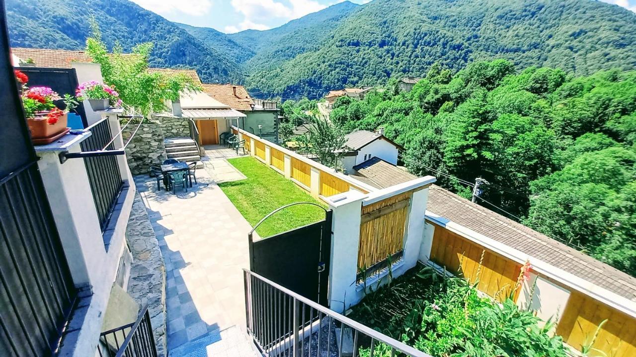 Vallemaira House Casa Belvedere Luce & Sole 10 Posti Letto San Damiano Macra Екстериор снимка