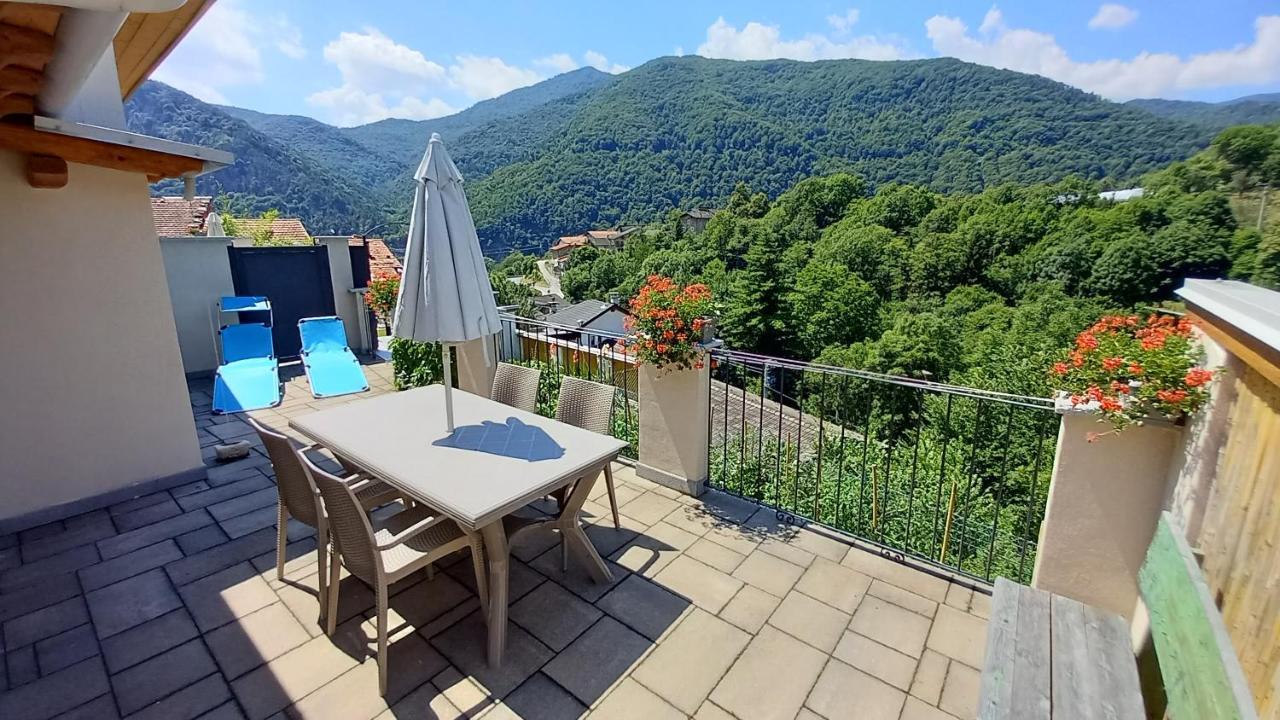 Vallemaira House Casa Belvedere Luce & Sole 10 Posti Letto San Damiano Macra Екстериор снимка